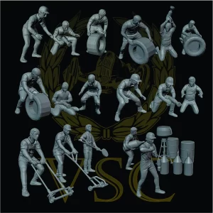 VSC-1-64-PIT-KIT 1 ( 17 PIT CREW  + accesorios )