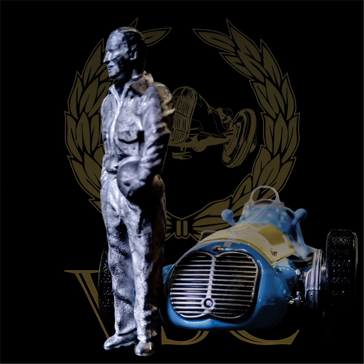 PILOTO SENTADO - 70´s a 90´s era