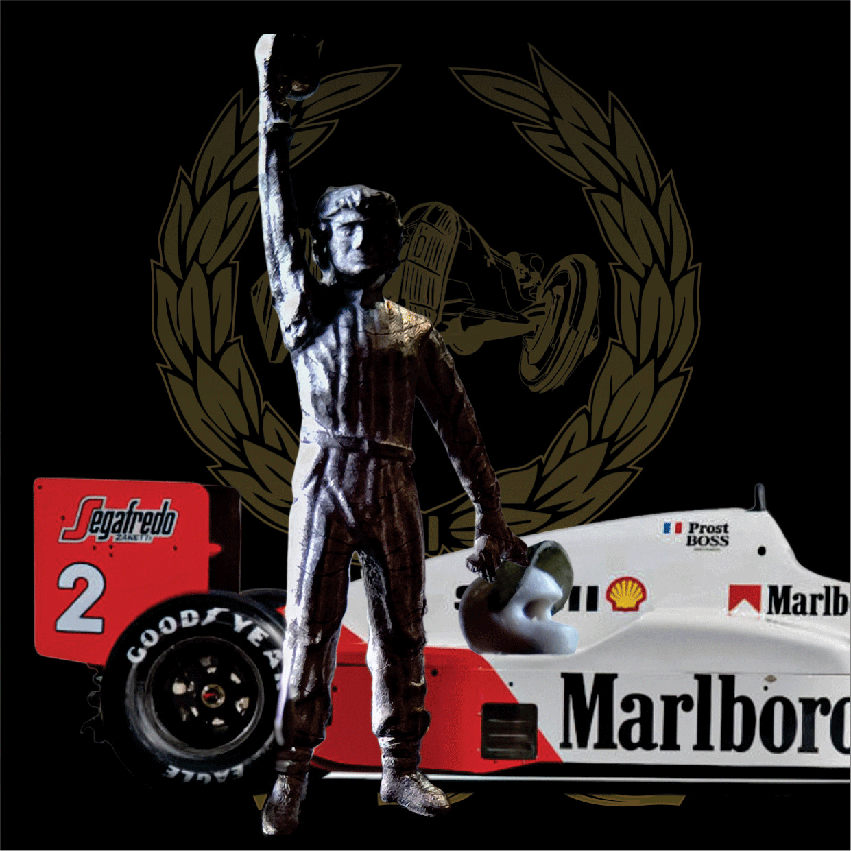 PILOTO SENTADO - 70´s a 90´s era