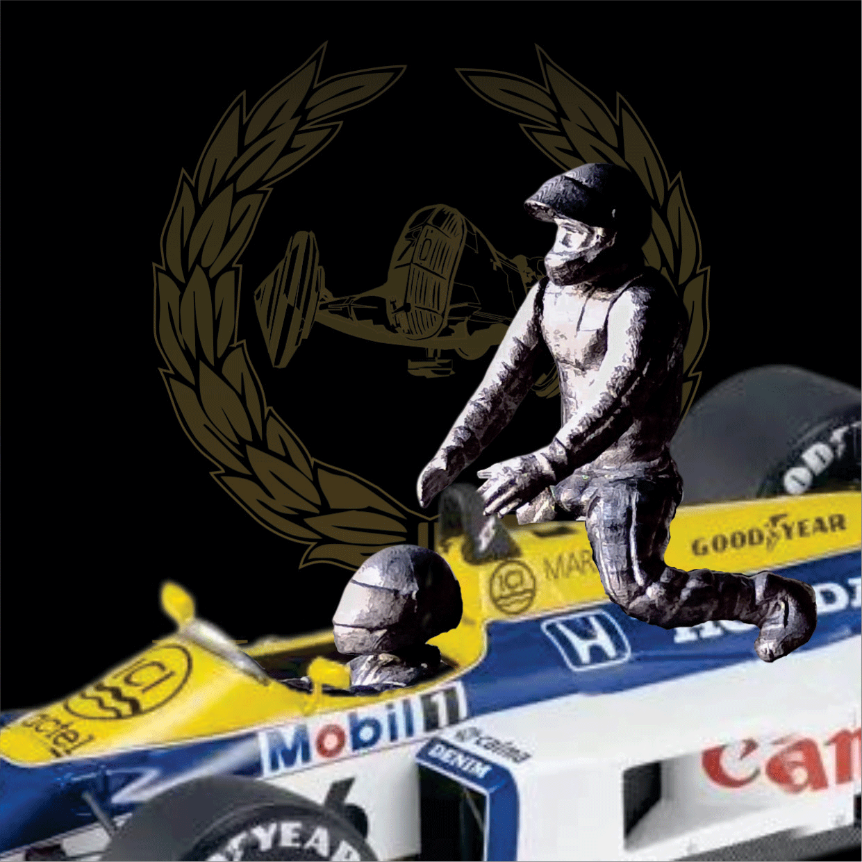 PILOTO DE PIE AÑOS 60´s y 70´s