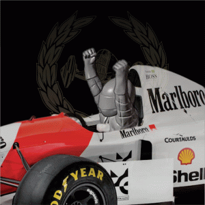 PILOTO SENTADO - 70´s a 90´s era