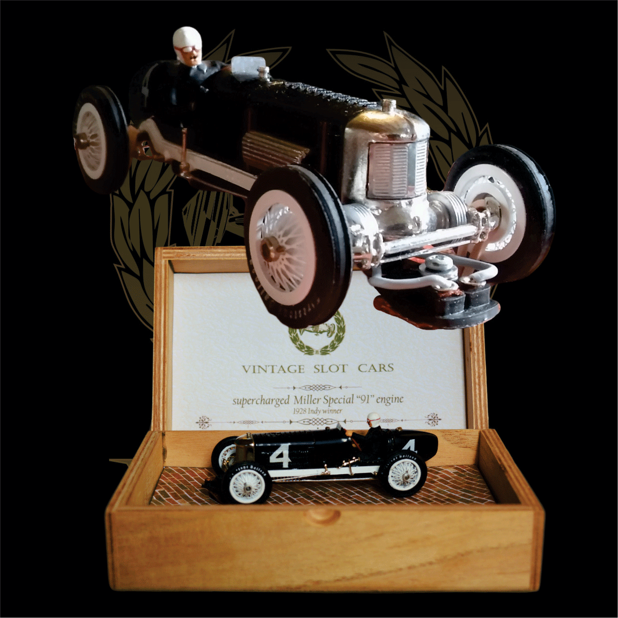 VSC-001 RTR Miller 1928 Record de vuelta Leon Duray