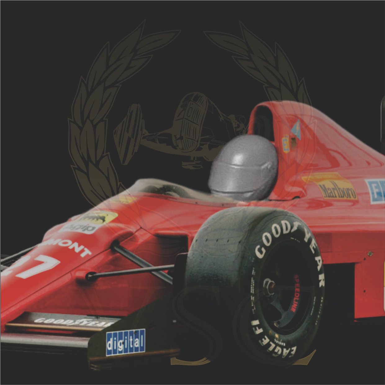 PILOTO SENTADO - 70´s a 90´s era