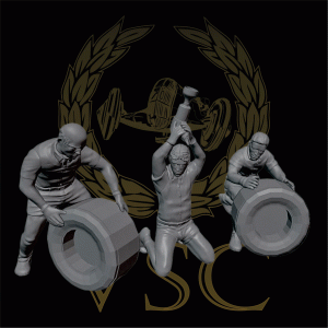 PIT BOX WHEEL CREW 2