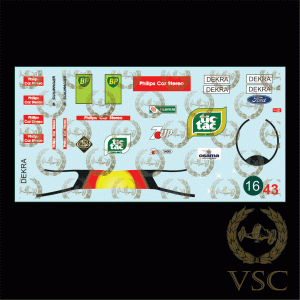 SCHUMACHER , Michael - Jordan 1991 - Calca N°16