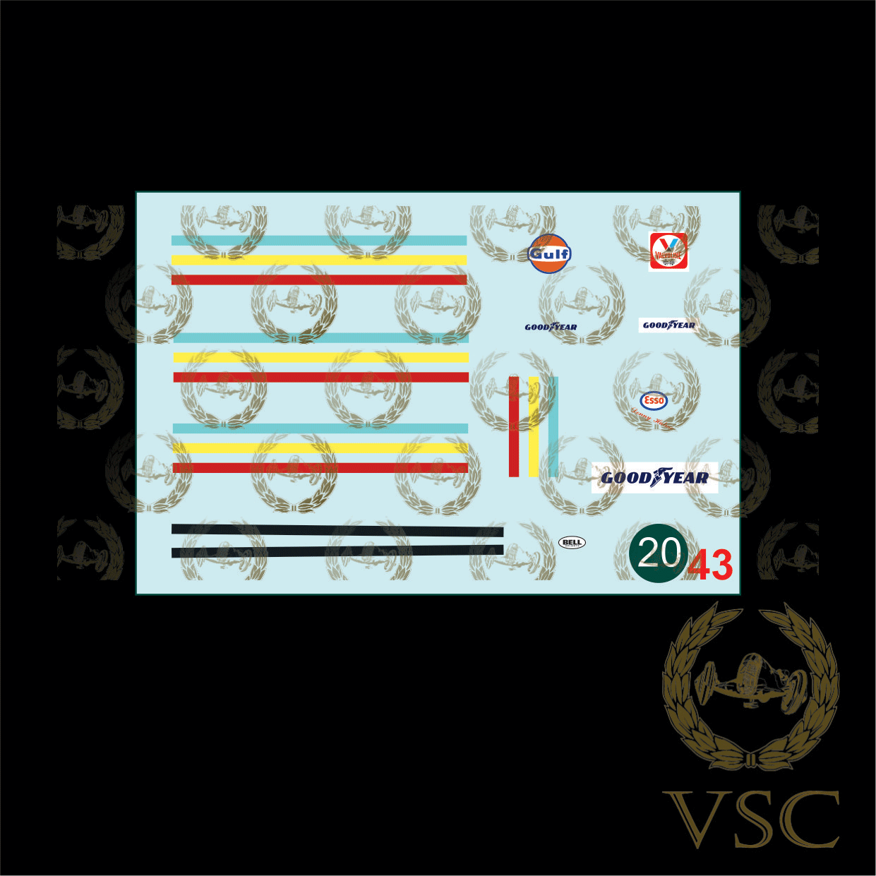 HULME , Denny - Brabham 1967 - Calca N°20