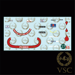 PIQUET , Nelson - Brabham 1981 - Calca N°27