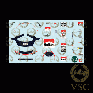 PROST , Alain - McLaren 1985/86 - Calca N°30