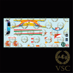 ALONSO , Fernando - Ferrari 2012 - Calca N°33