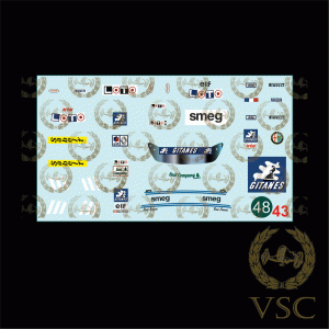 ARNOUX , René - Ligier 1986 - Calca N°48