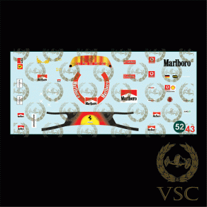 SCHUMACHER , Michael - Ferrari 2004 - Calca N°52