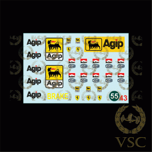 PIT BOX CREW Ferrari 1989 - Calca N°55