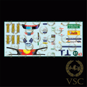 SCHUMACHER , Michael - Benetton 1994 - Calca N°61