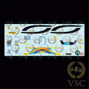 ALONSO , Fernando -Renault 2006 - Calca N°76