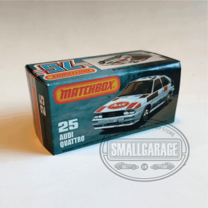 N°25a AUDI QUATTRO - CAJA REPRO Tipo L