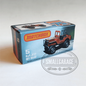 N°5a 4 x 4 JEEP OFF ROAD - CAJA REPRO Tipo L