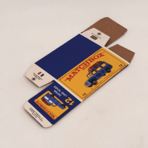 N°12b LAND ROVER azul ( chica ) - CAJA REPRO Tipo E