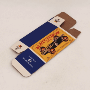 N°19 LOTUS RACING CAR - CAJA REPRO Tipo E