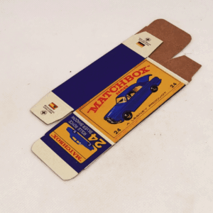 N°24a ROLLS ROYCE SILVER SHADOW azul - CAJA REPRO Tipo E