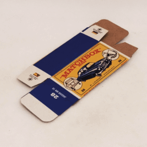 N°28a MARK 10 JAGUAR azul - CAJA REPRO Tipo E