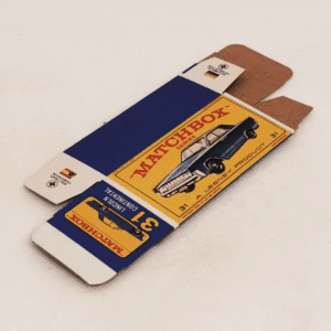N°31a LINCOLN CONTINENTAL azul - CAJA REPRO Tipo E