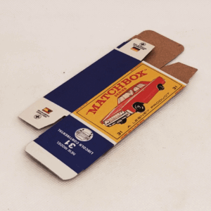 N°31b LINCOLN CONTINENTAL rojo - CAJA REPRO Tipo E