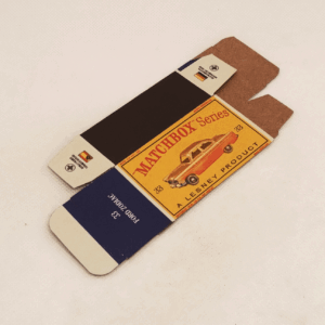 N°33d FORD ZODIAC - CAJA REPRO Tipo D