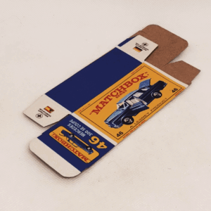 N°46b MERCEDES COUPE 300 SE azul - CAJA REPRO Tipo E