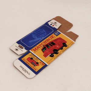 N°57 LAND ROVER FIRE TRUCK - CAJA REPRO Tipo F