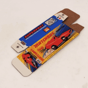 N°58b WOOSH-N-PUSH "New" - rojo - CAJA REPRO Tipo I