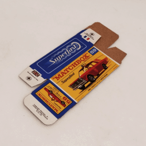 N°59b FIRE CHIEF CAR Superfast - CAJA REPRO Tipo F