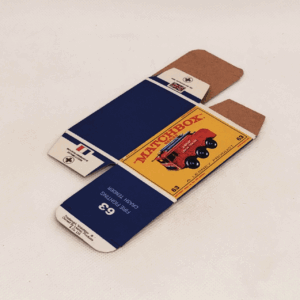 N°63 FIRE FIGHTING CRASH TENDER - CAJA REPRO Tipo E