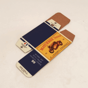 N°66c HARLEY DAVIDSON & SIDECAR bronce - CAJA REPRO Tipo D