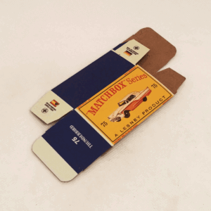N°75 THUNDERBIRD - CAJA REPRO Tipo D
