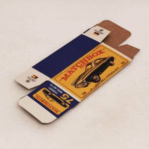 N°75b FERRARI BERLINETA verde - CAJA REPRO Tipo E