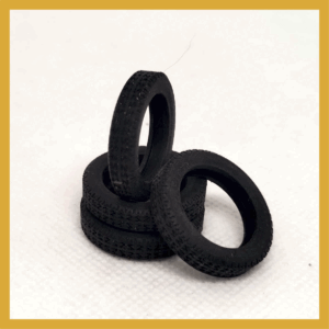 VSC-TB1300 - 4 cubiertas PIRELLI SUPERFLEX CORD - negra